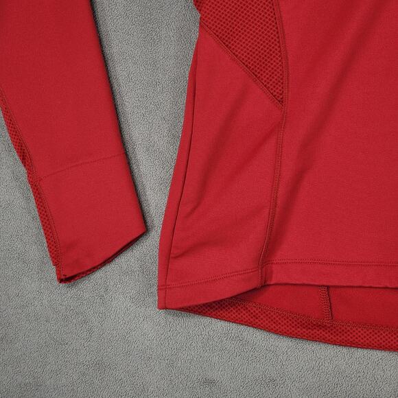 WA State Cougars 1/4 Zip Pullover XL Women Under Armour Red Wicking Breathable - Picture 10 of 14